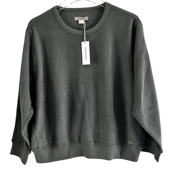 Outerknown Set Crewneck And Joggers French Terry Sage Green NWT - Picture 7 of 11